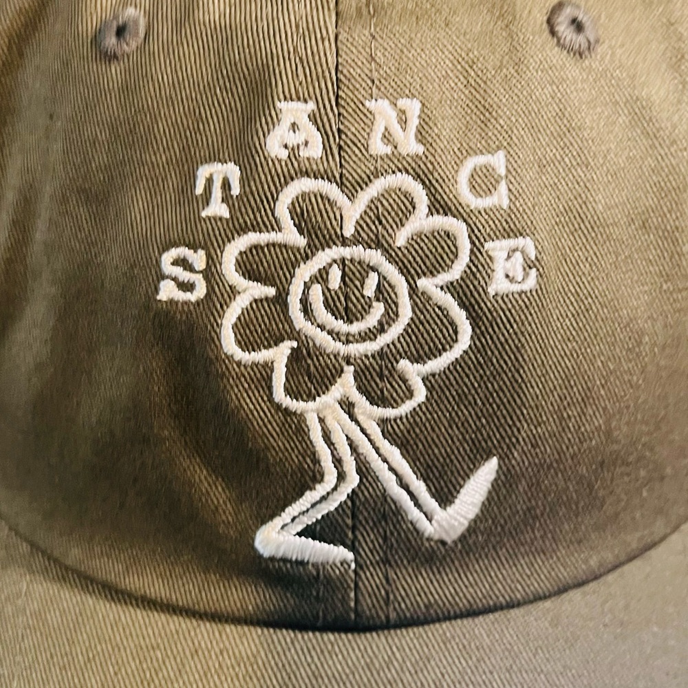 Stance Olive with Embroidered Flower - Picture 8 of 8